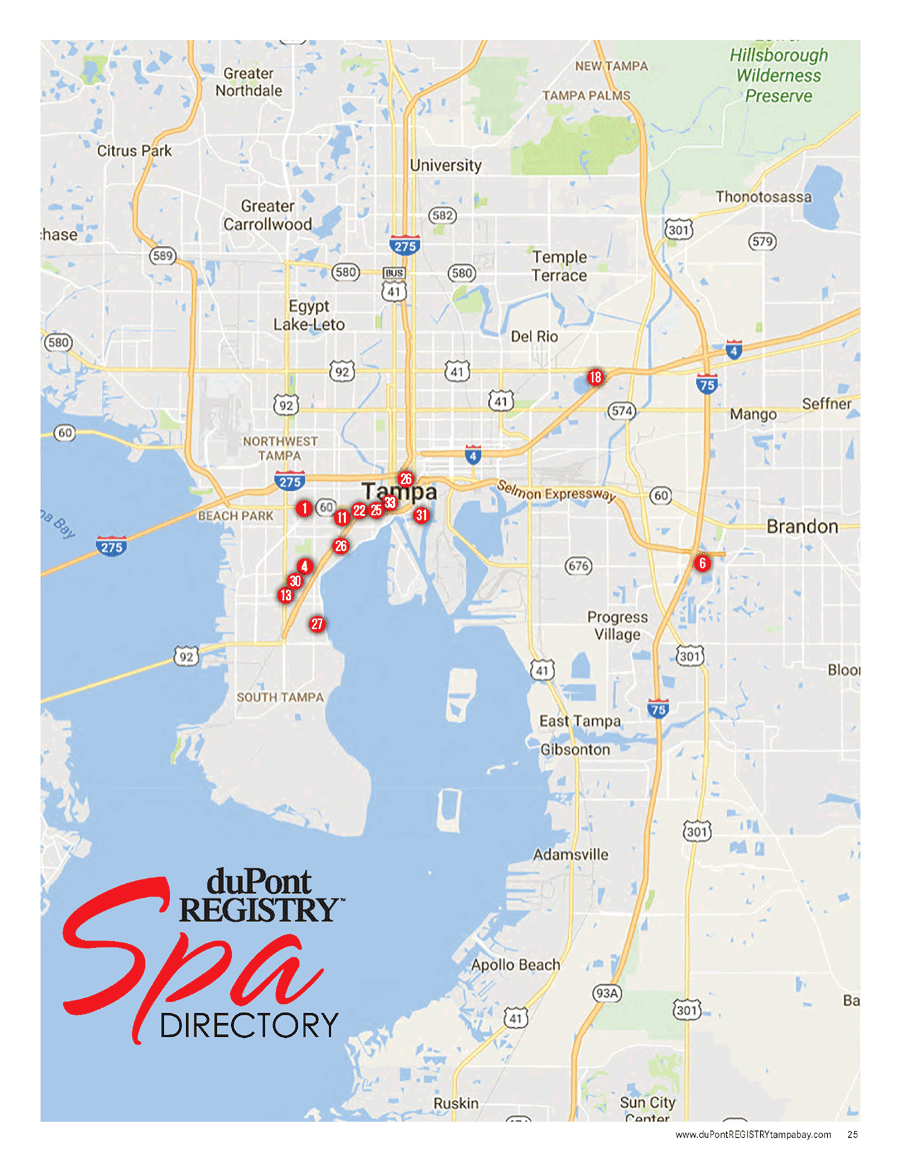 Tampa Bay Spa Directory