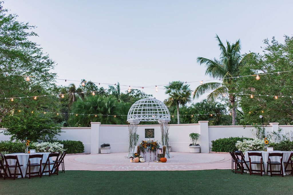 Florida Botanical Gardens Wedding Venue