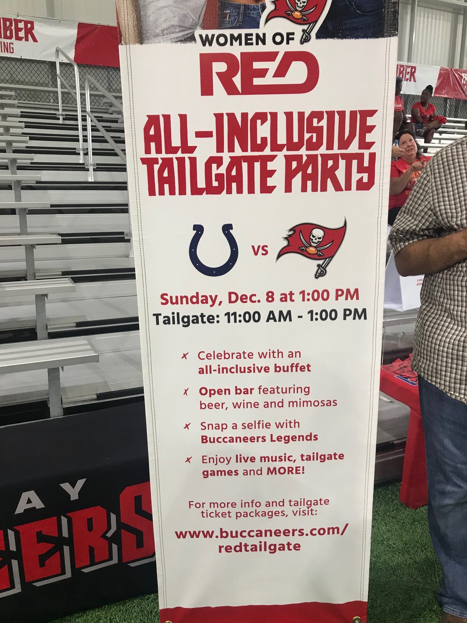 tampa bay buccaneers tailgate party tickets