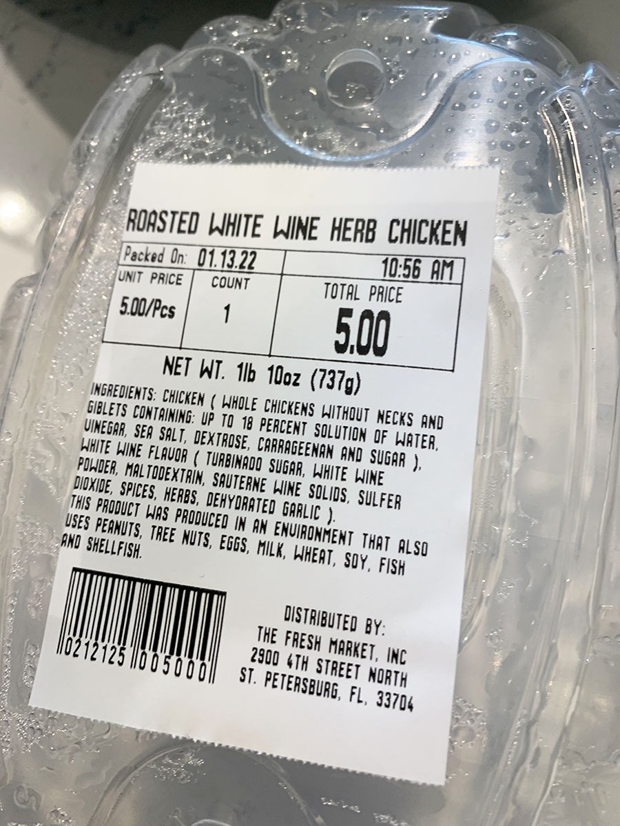 Oven Roasted Rotisserie Chicken - 30oz - Good & Gather™ : Target