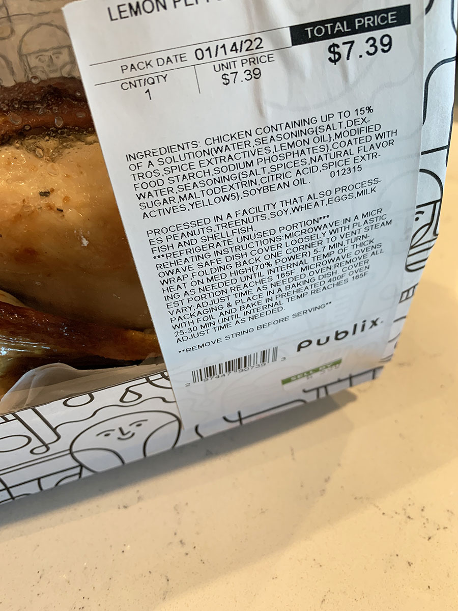 Oven Roasted Rotisserie Chicken - 30oz - Good & Gather™ : Target