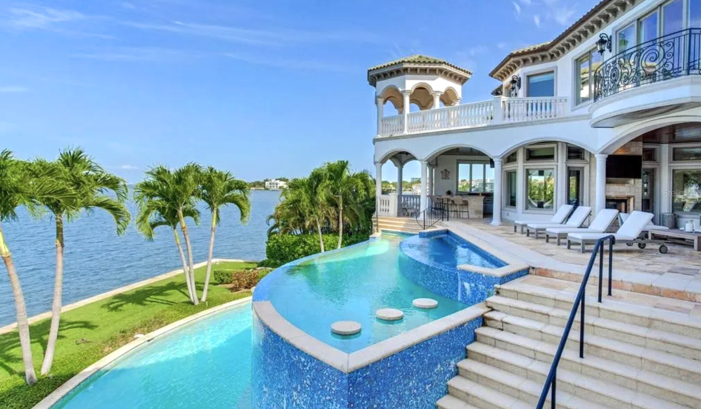 Mansion Monday: One-Of-A-Kind Tampa Estate with Breathtaking Water Views