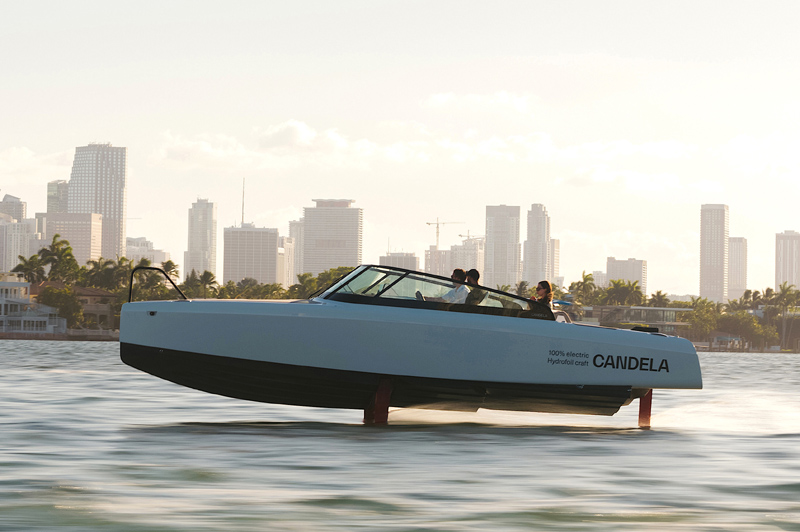 Flying High Aboard The Candela C 8 Electric Hydrofoil Registry Tampa Bay