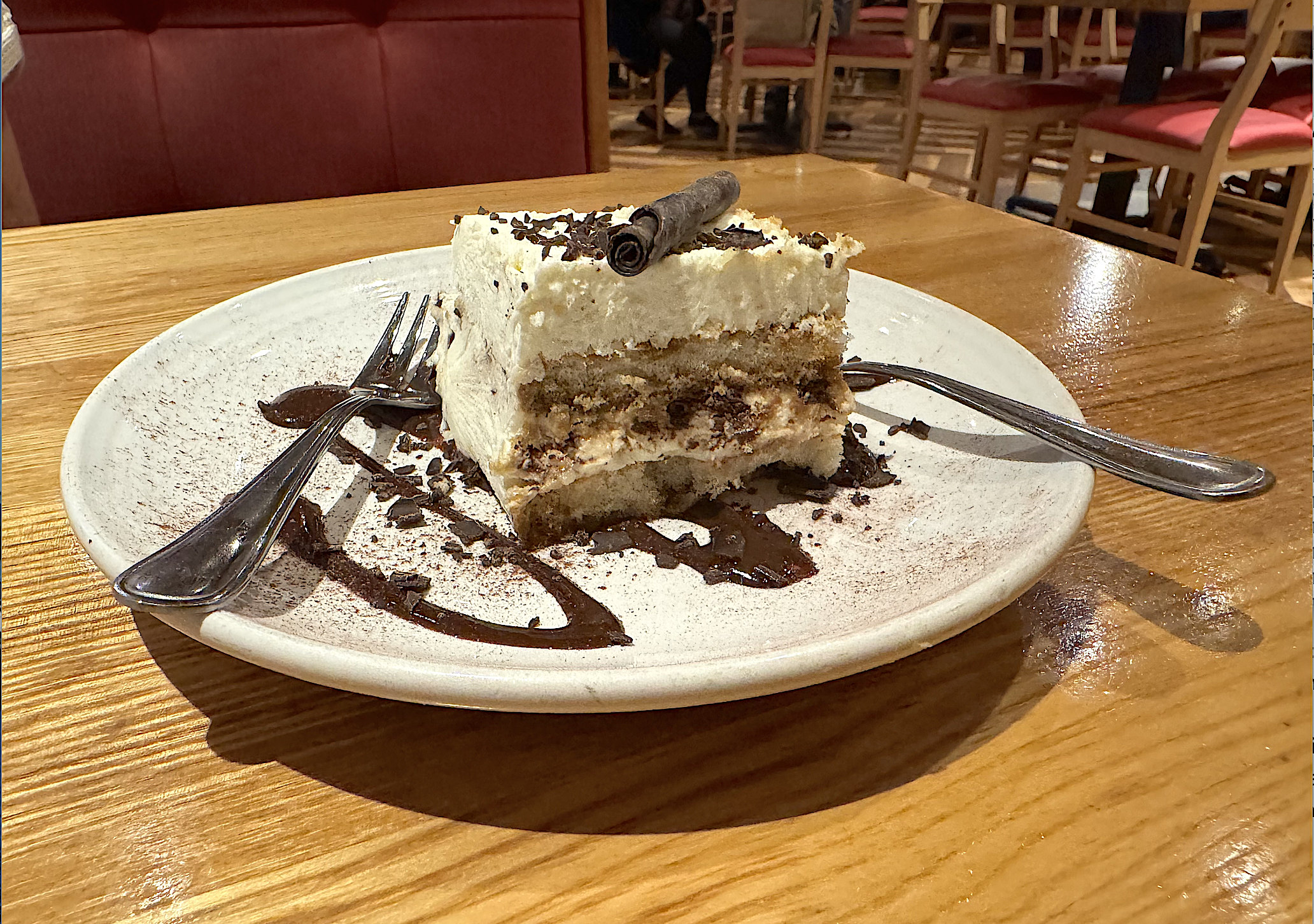 Tearing Into Tiramisu: A Chain vs. a Local