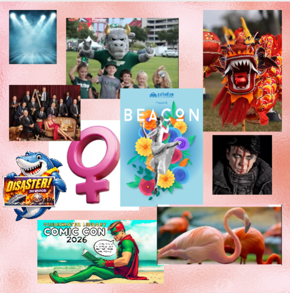 The World Comes to Us This Weekend, as We Celebrate Women, Dance, Bulls, and Flamingos. Unlock the Mystery HERE.