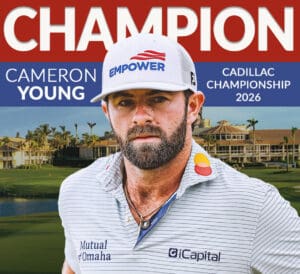 Cameron Young Dominates Blue Monster Winning Wire-to-Wire