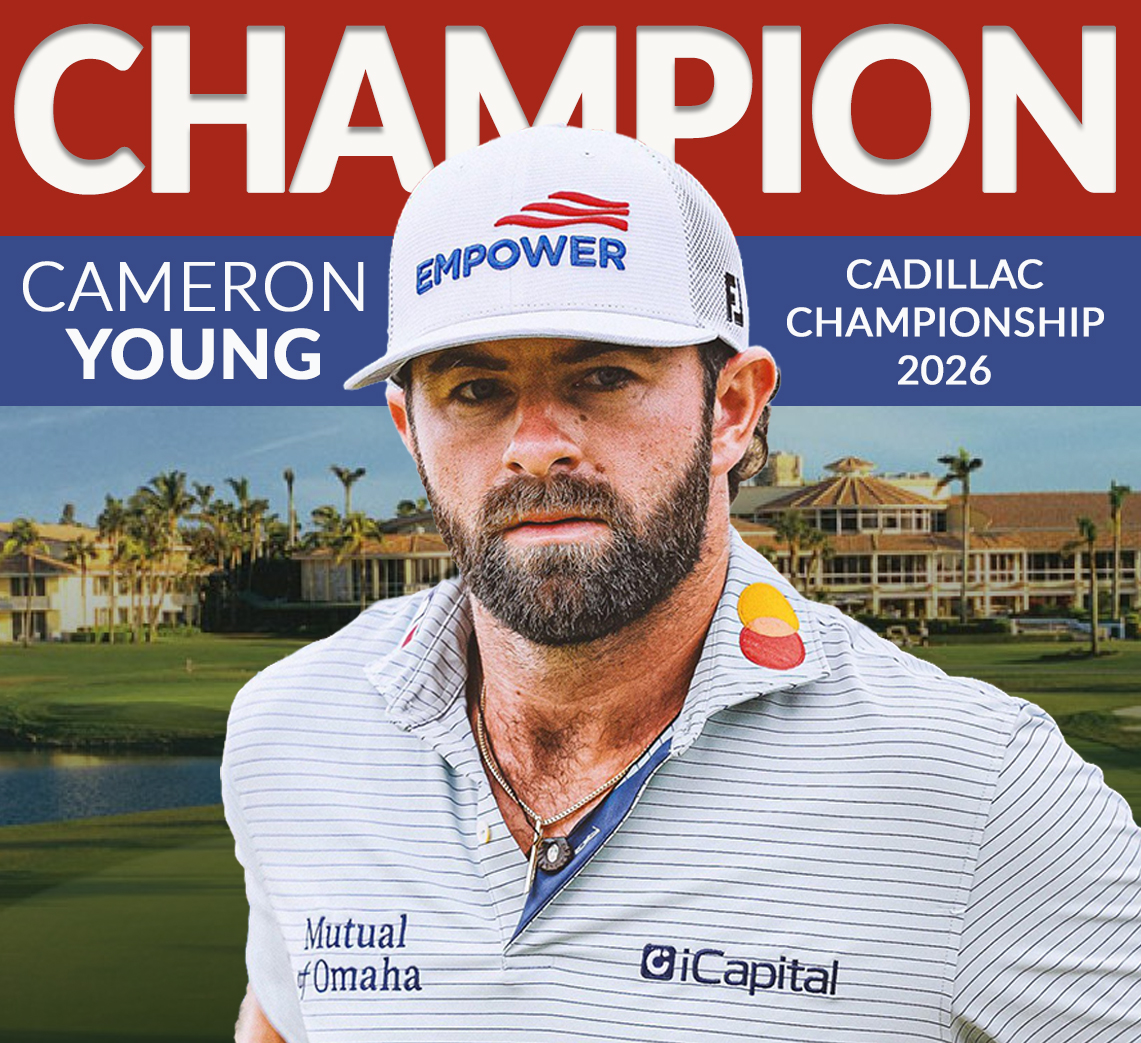 Cameron Young Dominates Blue Monster Winning Wire-to-Wire