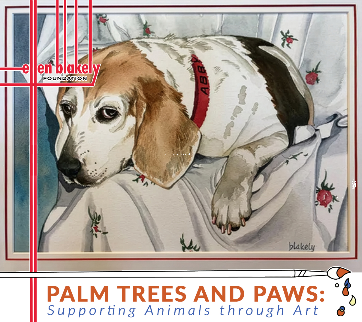 Palm Trees and Paws: Supporting Animals Through Art
