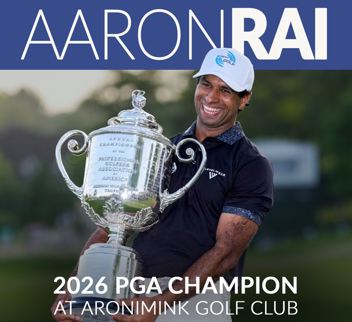 Aaron Rai 2026 PGA Champion at Aronimink Golf Club