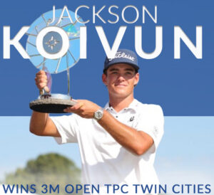 Jackson Koivun Dominates to Win for the First Time on PGA Tour