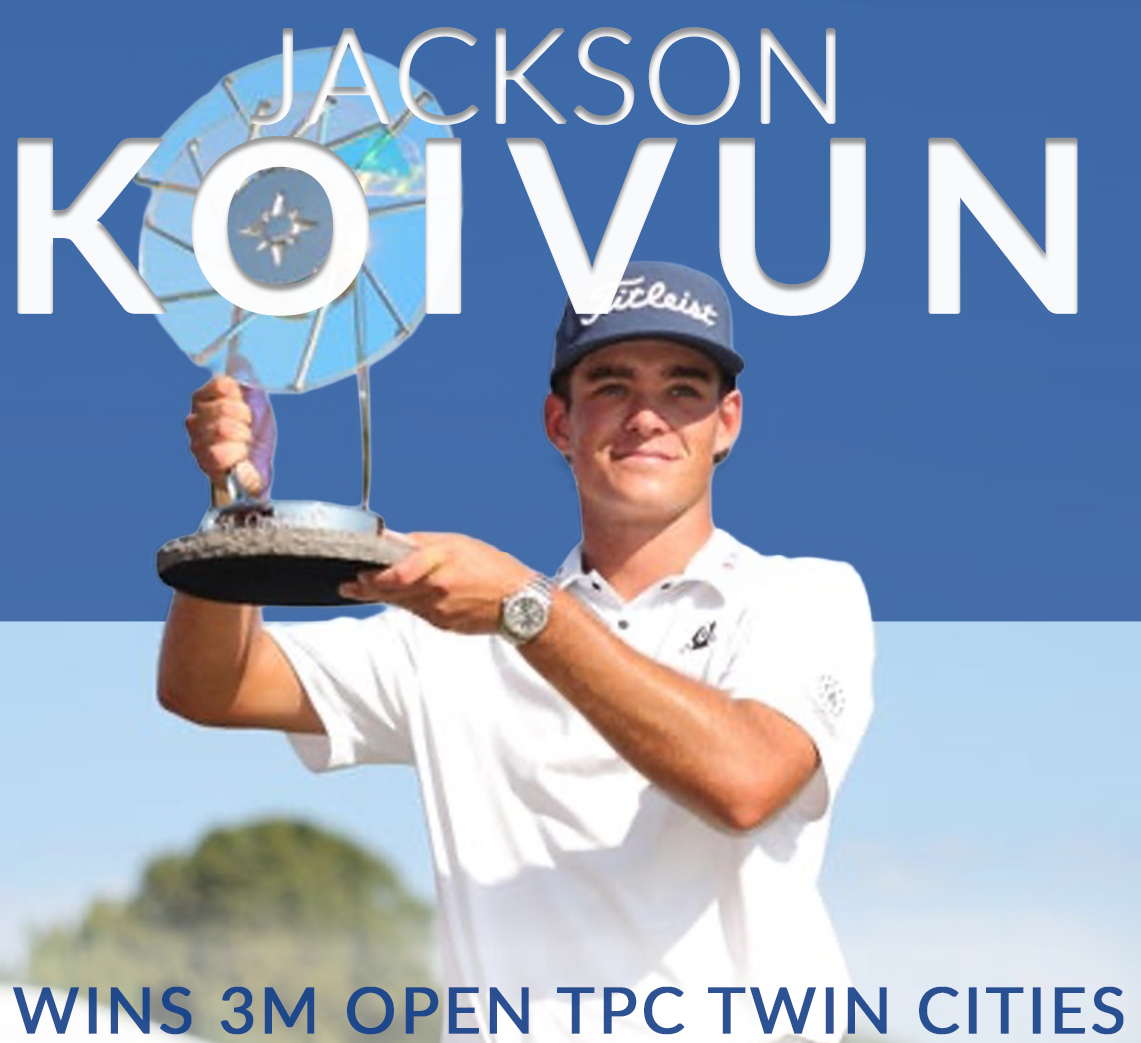 Jackson Koivun Dominates to Win for the First Time on PGA Tour