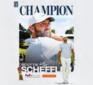World #1 Scottie Scheffler Dominates FedEx St. Jude Classic in Memphis