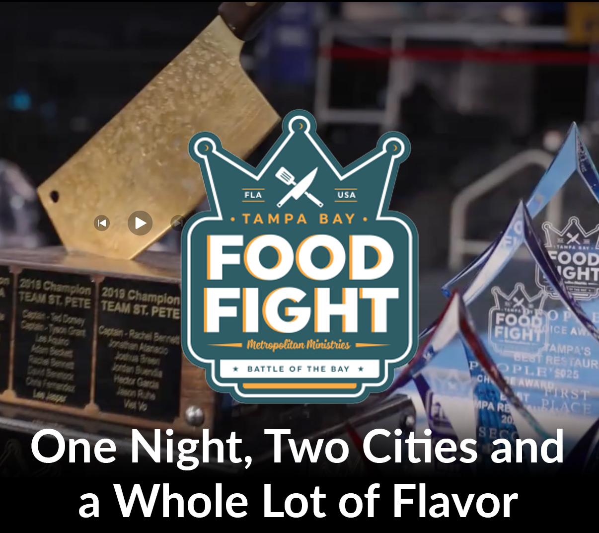 Tampa Bay Food Fight: One Night, Two Cities and a Whole Lot of Flavor