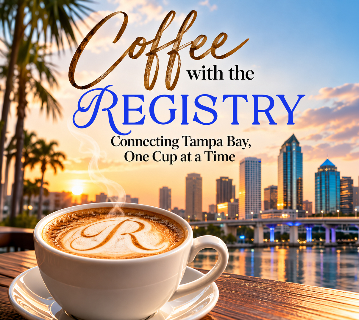 Coffee with the Registry: Connecting Tampa Bay, One Cup at a Time
